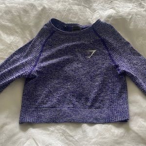 Gymshark cropped workout top